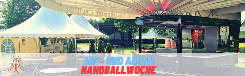 Read more about the article Auf- und Abbautermine für die Handballwoche